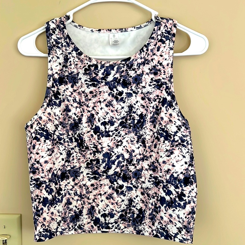 Athletic crop top